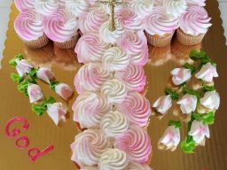cupcake cross pink airbrush